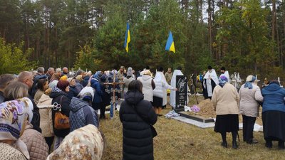Прощання з загиблим військовими на Чернігівщині: Живодір, Денисенко 