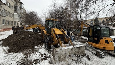 Аварія на водогоні вул. Княгині Ольги