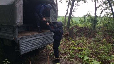 На Черкащині знайшли сучасні боєприпаси На Черкащині знайшли сучасні боєприпаси