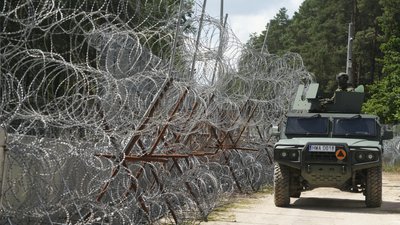 Кордон між Польщею та Білоруссю, польсько-булоруський кордон, польські вийськові
