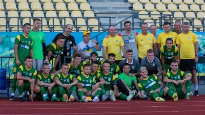 Вперше з початку повномасштабної війни ФК "Полісся" провів футбольний матч у Житомирі Вперше з початку повномасштабної війни ФК "Полісся" провів футбольний матч у Житомирі
