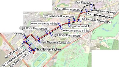 У Києві автобус № 119 змінить маршрут — "Київпастранс" У Києві автобус № 119 змінить маршрут — "Київпастранс"