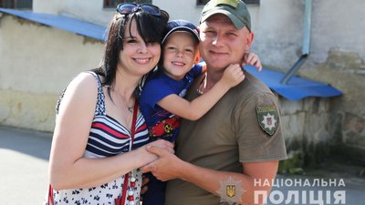 Вінницькі правоохоронці повернулися із зони проведення ООС