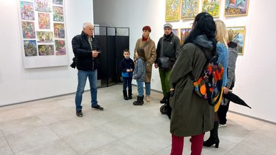 “Незручна позиція”. Акварельні й масляні роботи презентував у Сумах Василь Клименко “Незручна позиція”. Акварельні й масляні роботи презентував у Сумах Василь Клименко