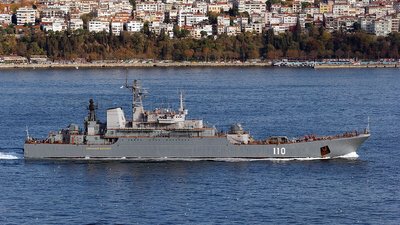 Журналісти знайшли військовий корабель РФ, що дрейфував біля територіальних вод Данії

