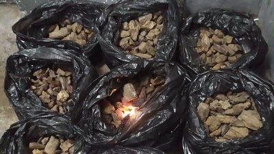 На Львівщині прикордонники знайшли у мікроавтобусі майже 66 кг бурштину