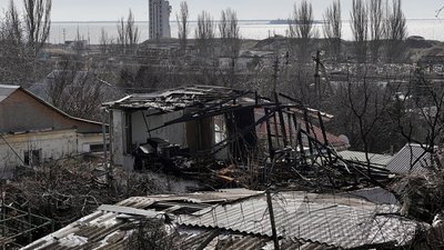 Унаслідок дронової атаки в Очакові тимчасово припинив роботу відділ РТЦК та СП