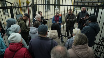 біля Запоріжжяобленерго мітинг: справедливі графіки світла