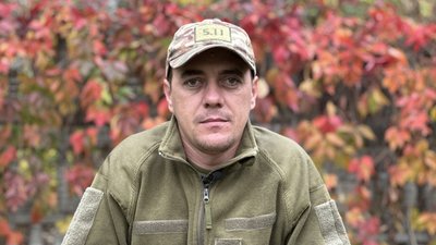 Василь командир відділення безпілотних авіаційних комплексів "FlyEye" Донецька область