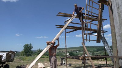 Вітряк зі столітньою історією відновлюють на Черкащині Вітряк зі столітньою історією відновлюють на Черкащині