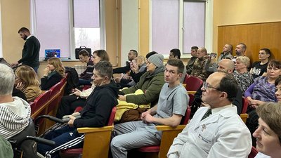 Концерт до Дня Соборності України провели в Ужгородській лікарні Концерт до Дня Соборності України провели в Ужгородській лікарні