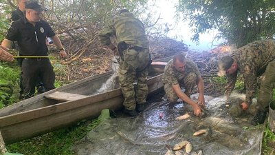 Наловив на 70 тисяч гривень. На Хмельниччині виявили браконьєра