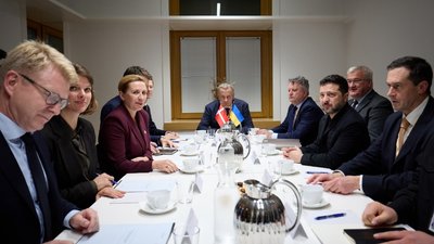 Зеленський та Фредеріксен у Брюсселі