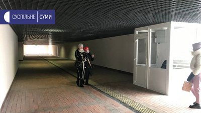 На капітальний ремонт підземного переходу в центрі Сум витратили понад 7 мільйонів гривень На капітальний ремонт підземного переходу в центрі Сум витратили понад 7 мільйонів гривень