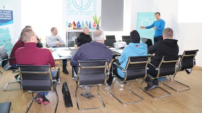 У Житомирі відбувся тренінг "Основи бізнес-планування" для ветеранів та учасників АТО/ООС