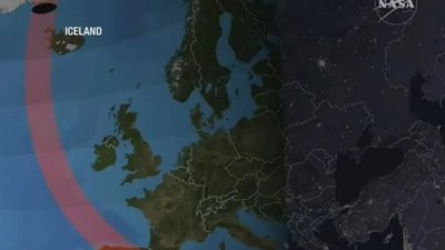 NASA показала окупований Крим як частину Росії 