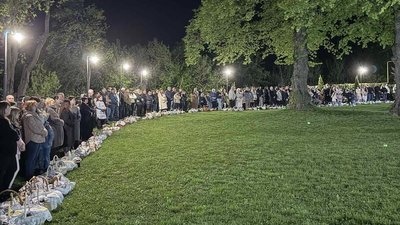 Великдень 2025: як освячували кошики в Ужгороді