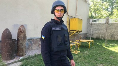 Тернопільський піротехнік Дмитро Хомич Тернопільський піротехнік Дмитро Хомич