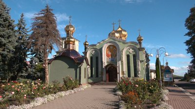 Сонячні панелі на храмі у Черкасах