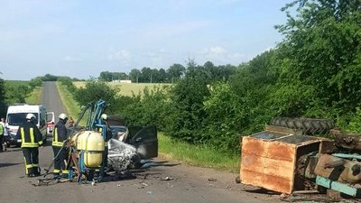 ДТП із 5 постраждалими на Черкащині ДТП із 5 постраждалими на Черкащині