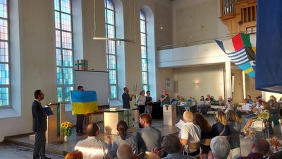 Воркшопи та мітинг: у Німеччині провели заходи на підтримку України Воркшопи та мітинг: у Німеччині провели заходи на підтримку України