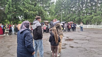 Зустріли звільненого з полону військового Юрія Шанька, 3 червня 2026 року