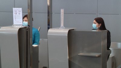В Одеському аеропорту розпочали профілактику проти коронавірусу В Одеському аеропорту розпочали профілактику проти коронавірусу
