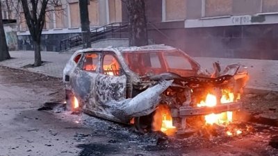 Херсон, дрон, атака РФ, обстріли, удари росіян 