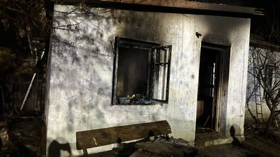 Пожежа в Євпаторії у ніч на 29 січня 2024 року, окупований Крим