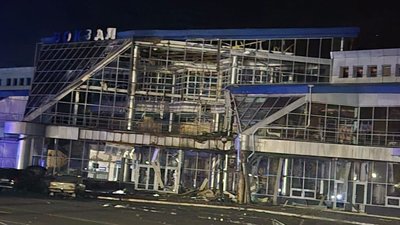 Пошкоджений вокзал на станції Роздільна, атака РФ на Одещину 22 серпня 2026 року