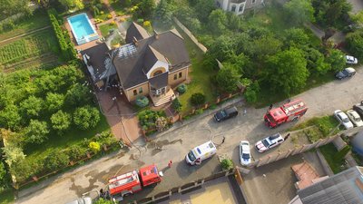 Існувала ймовірність перекидання вогню на будинок