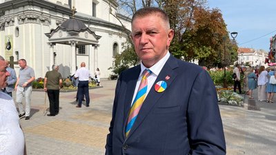 Бургомістр міста Плонськ Анджей Пєтрасік