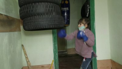 На Херсонщині жителі села Олексіївка відремонтували занедбане приміщення, щоб займатись спортом