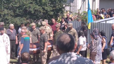 Похорон захисника України Сергія Антонюка Похорон захисника України Сергія Антонюка