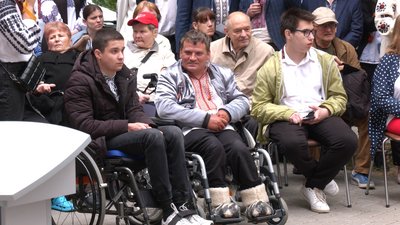 В Івано-Франківську відкрили державний центр комплексної реабілітації для людей з інвалідністю "Донбас-Прикарпаття" В Івано-Франківську відкрили державний центр комплексної реабілітації для людей з інвалідністю "Донбас-Прикарпаття"