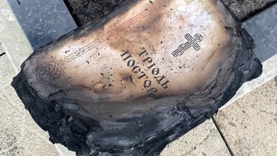"Будемо помаленьку відбудовувати" – священник згорілого на Волині храму Різдва Пресвятої Богородиці