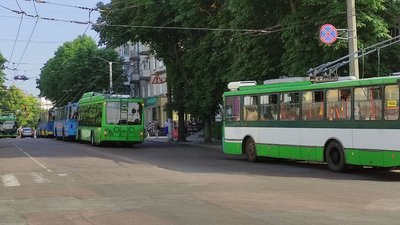У Житомирі на трьох вулицях не працювали тролейбуси У Житомирі на трьох вулицях не працювали тролейбуси