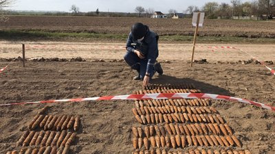 237 артилерійських снарядів часів Другої світової війни виявили сапери на Черкащині
