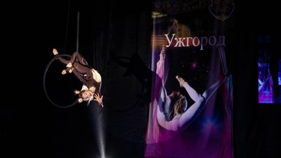 Чемпіонат із повітряної гімнастики провели в Ужгороді