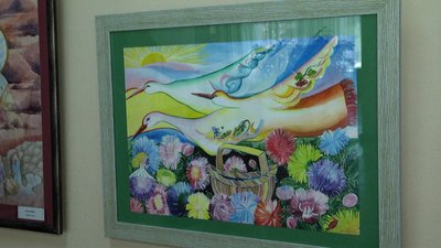 У Житомирі відкрилася виставка робіт учнів художньої школи під назвою "Мир і війна очима дітей" У Житомирі відкрилася виставка робіт учнів художньої школи під назвою "Мир і війна очима дітей"