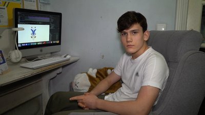 Школяр із Полтави створює патріотичні анімаційні ролики та збирає гроші на допомогу ЗСУ