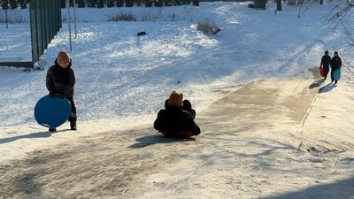 Під час зимових розваг на Волині травмувалися понад 100 дітей