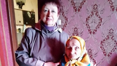 Ювілей, сто років, довгожителька