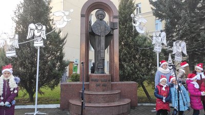Біля пам’ятника Святому Миколаю, покровителю Луцька, відбулась спільна молитва