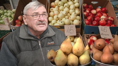 Сезон яблук та груш на ринку Рівного: що кажуть про ціни покупці та продавці