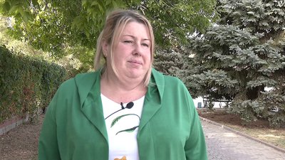 Херсонщина, Чорнобаївка, депутатка сільради Валентина Бурак Херсонщина, Чорнобаївка, депутатка сільради Валентина Бурак