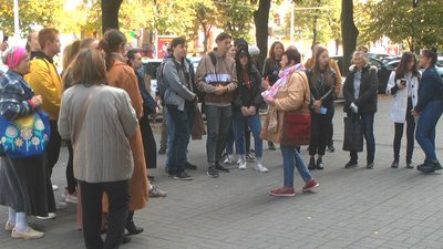 У Запоріжжі до Всесвітнього дня туризму провели квест-екскурсію У Запоріжжі до Всесвітнього дня туризму провели квест-екскурсію