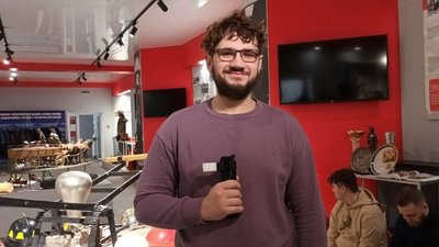 Максим Дзюба, тернополянин, учасник заходу Максим Дзюба, тернополянин, учасник заходу