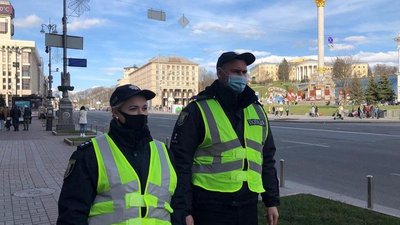 Локдаун у Києві: поліція посилила патрулювання і попередила про штрафи