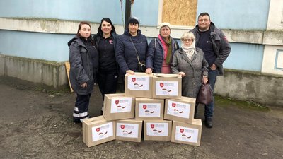 Франківські волонтери-мальтійці привезли гуманітарну допомогу на деокуповану Херсонщину Франківські волонтери-мальтійці привезли гуманітарну допомогу на деокуповану Херсонщину
